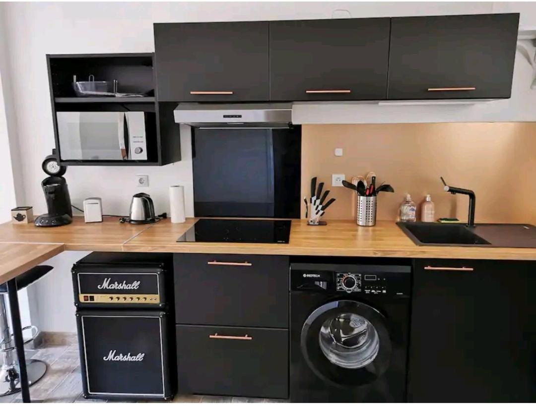 Studio Clim Et Jardin Privatif Proche Plage Mourillon Apartment Тулон Екстериор снимка