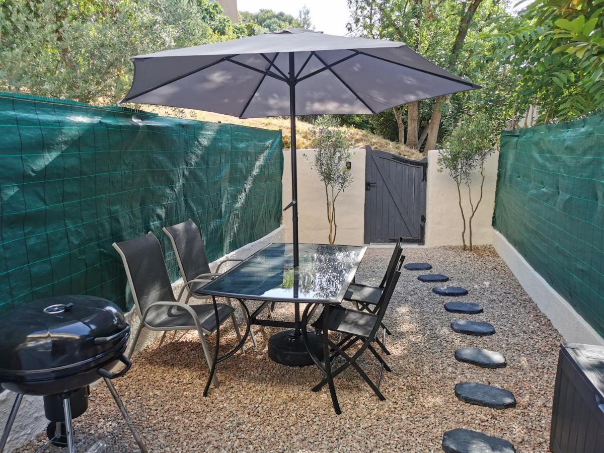 Studio Clim Et Jardin Privatif Proche Plage Mourillon Apartment Тулон Екстериор снимка